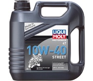 LIQUI MOLY Motorbike 4T 10W-40 Street — НС-синтетическое моторное масло для 4-тактных мотоциклов 4 л.